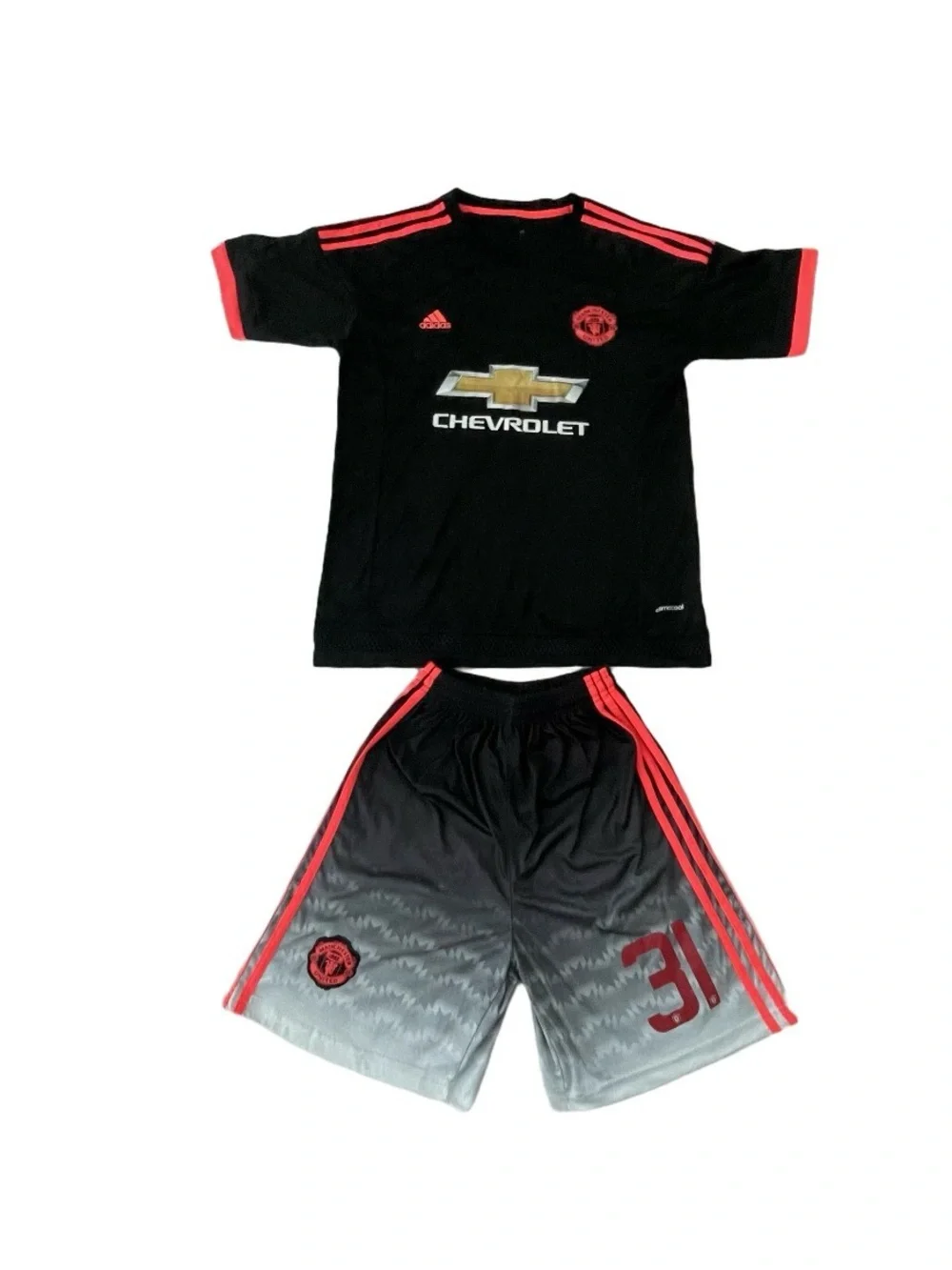 adidas Manchester United Schweinsteiger #31 Soccer Jersey Set Men’s Size L